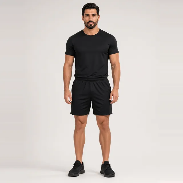 Arnwolf · Shorts de malla unisex reciclados con estampado completo