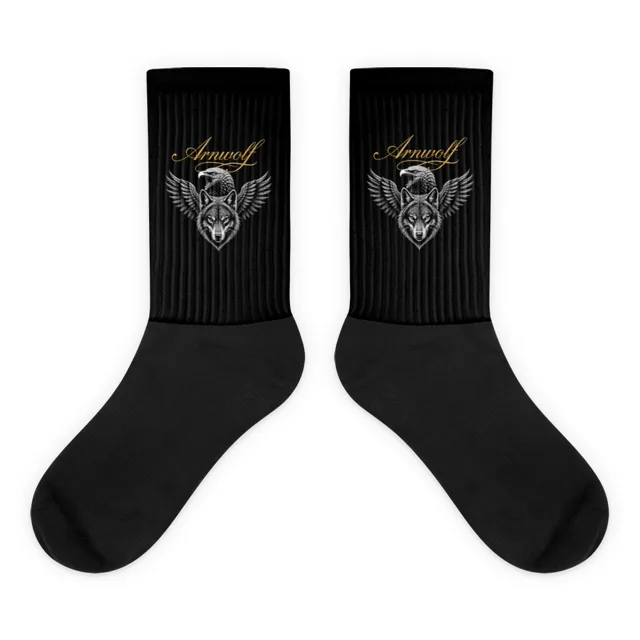 Arnwolf · Calcetines sublimados con pie negro