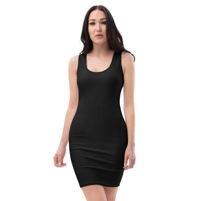 Arnwolf · Vestido ajustado con estampado completo