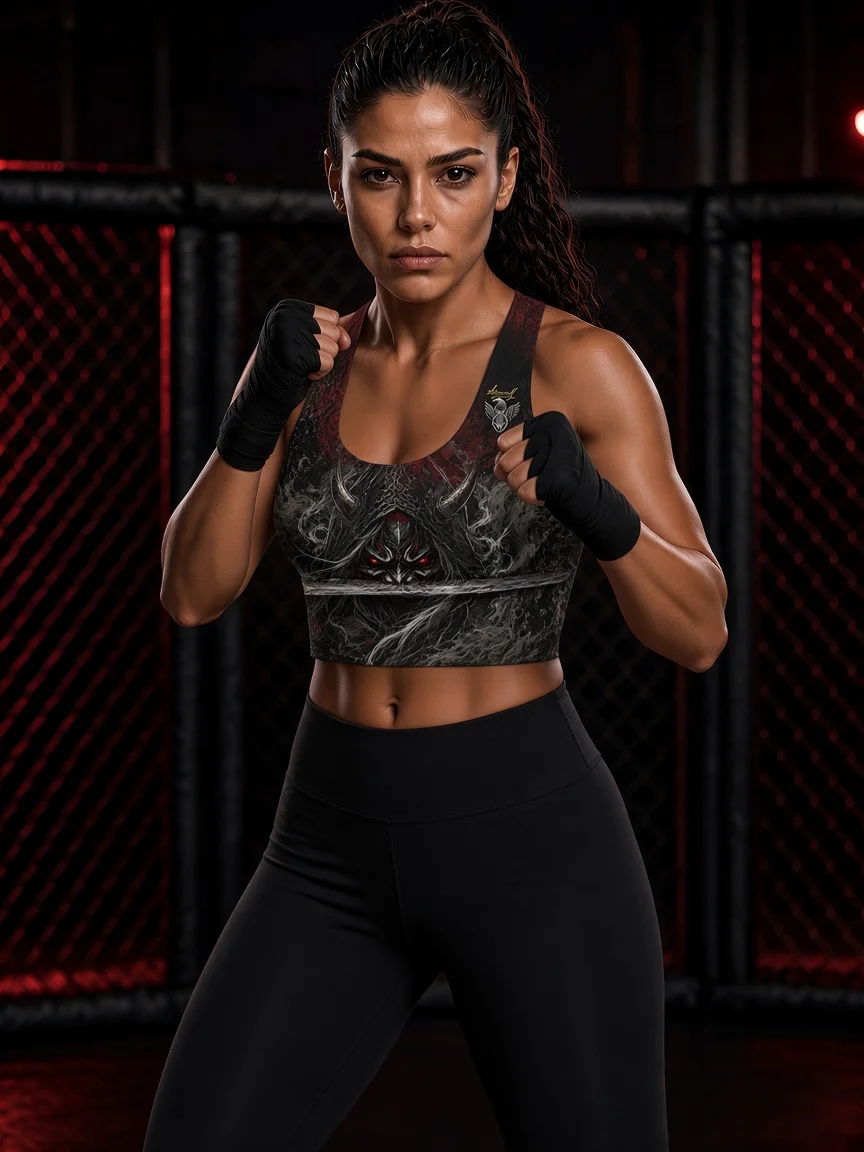 Shinigami Longline Sports Bra — Arnwolf